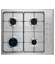 Варочная поверхность газовая Electrolux KGS6404SX, 60см, нерж.