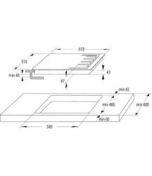 Варильна поверхня газова Gorenje GTW641KB