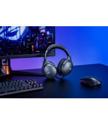 ASUS Гарнитура игровая ROG Fusion II 500, mini-jack/USB-С, RGB, 1.5м/1.5м, чёрный