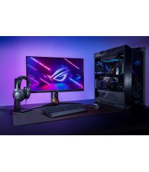 ASUS Гарнитура игровая ROG Fusion II 500, mini-jack/USB-С, RGB, 1.5м/1.5м, чёрный