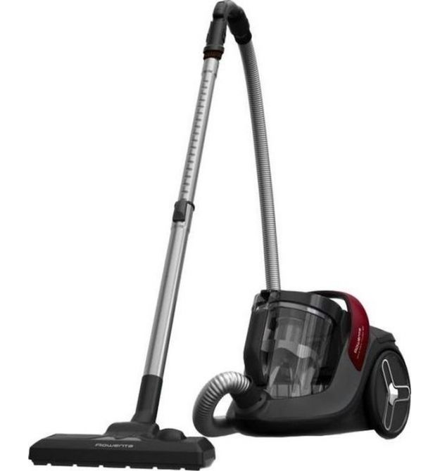 Rowenta Пылесос контейнерный Green Force Cyclnic Max, 900Вт, конт пыль -2.6л, НЕРА, черный