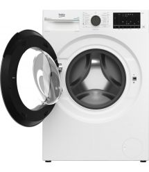 Стиральная фронтальная машина Beko, 9кг, 1400, A+++, 55см, дисплей, SMART, ПАВ, инв., белый