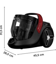 Rowenta Пылесос контейнерный Green Force Cyclnic Max, 900Вт, конт пыль -2.6л, НЕРА, черный