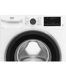 Пральна машина фронтальна Beko, 9кг, 1400, A+++, 55см, дисплей, SMART, ПАР, інв., білий