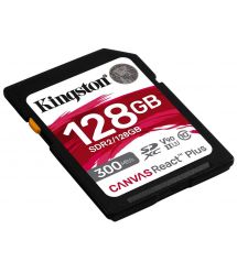 Kingston Карта памяти 128GB SDXC C10 UHS-II U3 R300/W260MB/s