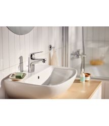 Grohe Смеситель для раковины Swift M дл. излива - 116мм, неповоротный, 1 рычаг, хром