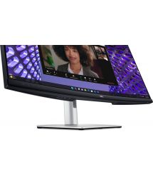 Монітор 34" Dell P3424WEB HDMI, DP, USB-C, RJ-45, MM, IPS, 3440x1440, sRGB 99%, CURVED, HAS, Cam