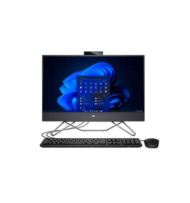 HP ПК Моноблок 240-G9 23.8" FHD IPS AG, Intel i7-1255U, 16GB, F512GB, UMA, WiFi, кл+м, 3Y, Win11P, черный