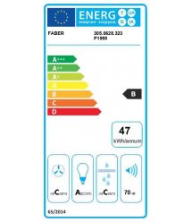 Faber Вытяжка встраиваемая, 70см, 968м.куб/ч, Inka Ich Ss A52 (I.Smart Hcs), черная