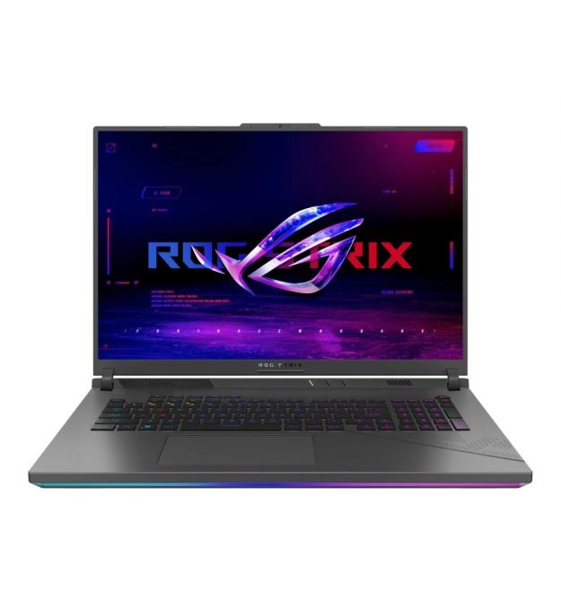 ASUS Ноутбук ROG Strix G18 G814JIR-N6047 18" QHD+ IPS, Intel i9-14900HX, 32GB, F1TB, NVD4070-8, NoOS, Серый