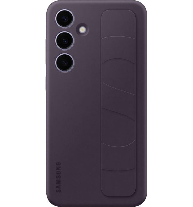 Samsung Чехол для Galaxy S24+ (S926), Standing Grip Case, фиолетовый темный