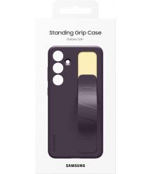 Samsung Чехол для Galaxy S24+ (S926), Standing Grip Case, фиолетовый темный