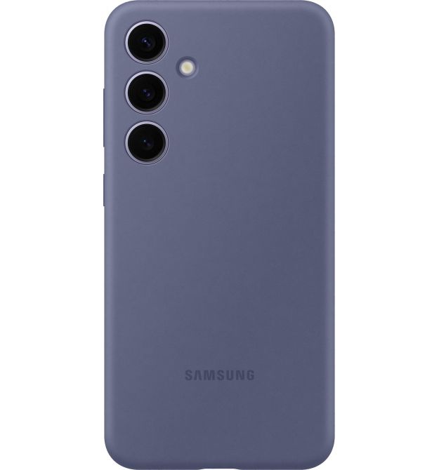 Samsung Чехол для Galaxy S24+ (S926), Silicone Case, фиолетовый