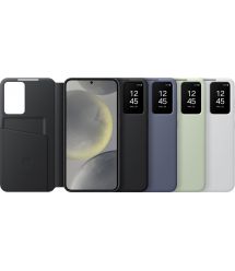 Samsung Чехол для Galaxy S24+ (S926), Smart View Wallet Case, зеленый светлый