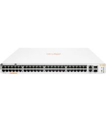 HPE Коммутатор Aruba Instant On 1960 48xGE, 40p Class4 8p Class6 PoE 600W, 2хSFP+10GE, 2х10GBASE-T ports, LT Warranty