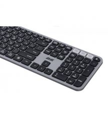 2E Комплект клавиатура и мышь MK440, WL/BT, EN/UKR, серо-чёрный