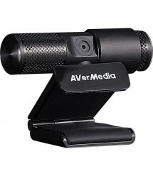 AVerMedia Веб-камера Live Streamer CAM 313 1080p30, fixed focus, black