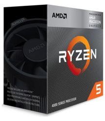 AMD ЦПУ Ryzen 5 4600G 6C/12T 3.7/4.2GHz Boost 8Mb Radeon Graphics AM4 65W Wraith Stealth cooler Box