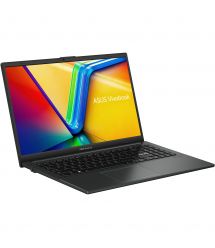 ASUS Ноутбук Vivobook GO E1504GA-BQ114 15.6" FHD IPS, Intel i3-N305, 8GB, F512GB, UMA, noOS, Черный