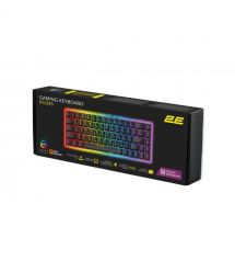 2E Gaming Клавиатура KG345 RGB 68key USB Transparent