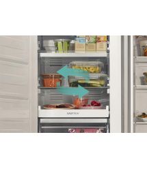 Морозильная камера Gorenje, 185.5x59.5х66.3, 280л, 1дв., A++, NF, дисплей наруж., инвертор, черный