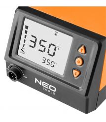 Neo Tools Паяльная станция SL1, 60Вт, 180-450 °С, ЖК-дисплей, ESD защита, автоматическое отключение