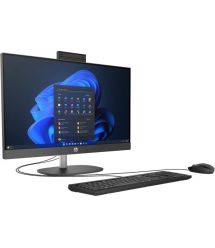 HP Комп'ютер персональний моноблок 240-G10 23.8" FHD IPS AG, Intel i5-1335U, 8GB, F512GB, UMA, WiFi, кл+м, 3р, DOS, чорний