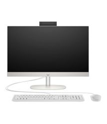 HP Комп'ютер персональний моноблок 240-G10 23.8" FHD IPS AG, Intel i5-1335U, 16GB, F512GB, UMA, WiFi, кл+м, 3р, DOS, білий