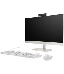 HP Комп'ютер персональний моноблок 240-G10 23.8" FHD IPS AG, Intel i5-1335U, 16GB, F512GB, UMA, WiFi, кл+м, 3р, DOS, білий