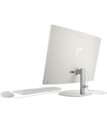 HP Комп'ютер персональний моноблок 240-G10 23.8" FHD IPS AG, Intel i5-1335U, 16GB, F512GB, UMA, WiFi, кл+м, 3р, DOS, білий