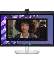 Монітор 23.8" Dell P2424HEB HDMI, DP, USB-C, RJ-45, MM, IPS, sRGB 99%, Pivot, Cam