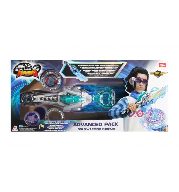 Infinity Nado Дзиґа VI серія Advanced Pack Gold Warrior Phoenix Золотий Воїн Фенікс