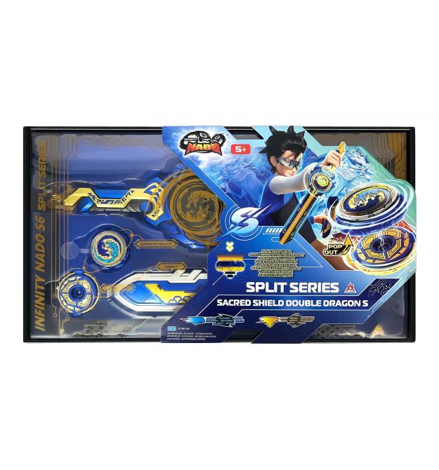 Дзиґа Infinity Nado VI серія Split Series Sacred Shield Double Dragon S Священний Щит Подвійний Дракон C