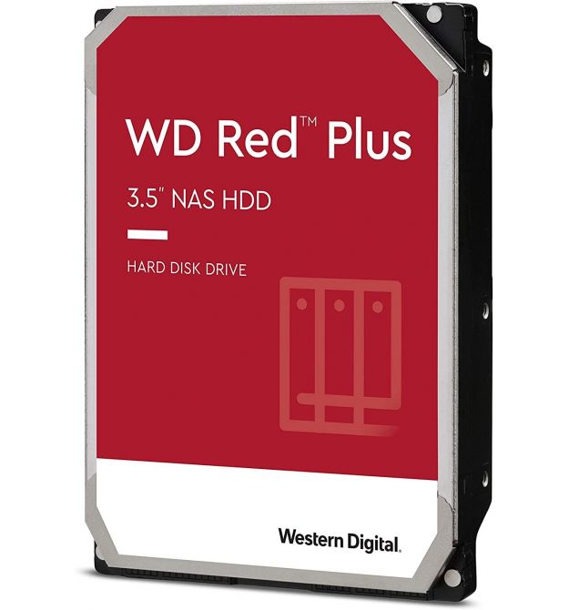 WD Жесткий диск 8TB 3.5" 5640 128MB SATA Red Plus NAS