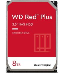 WD Жесткий диск 8TB 3.5" 5640 128MB SATA Red Plus NAS