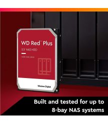 WD Жесткий диск 8TB 3.5" 5640 128MB SATA Red Plus NAS