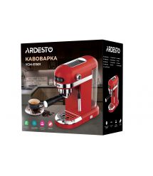 Кофеварка ARDESTO YCM-E1501 - эспрессо рожковая/1.4 л/итал. помпа 20 бар/сенсор. панель/PID контроль/1350 Вт/красная