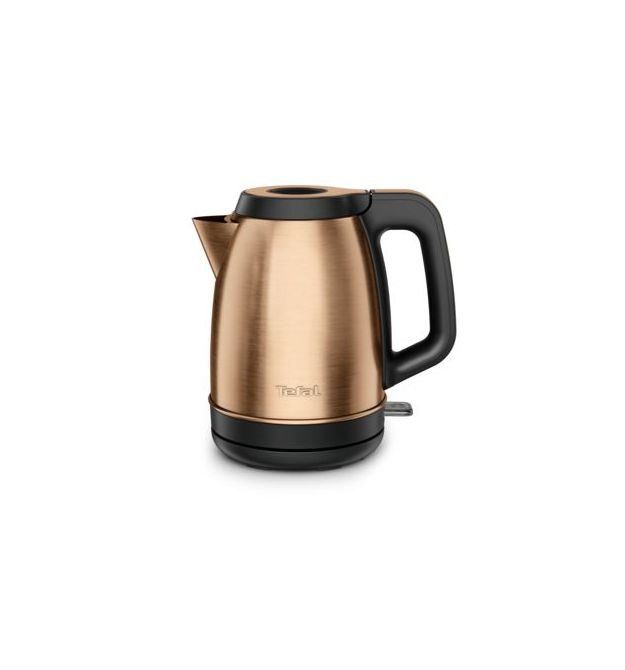 Tefal Электрочайник Coppertinto 1.7л, Strix, нерж. сталь, бронзовый