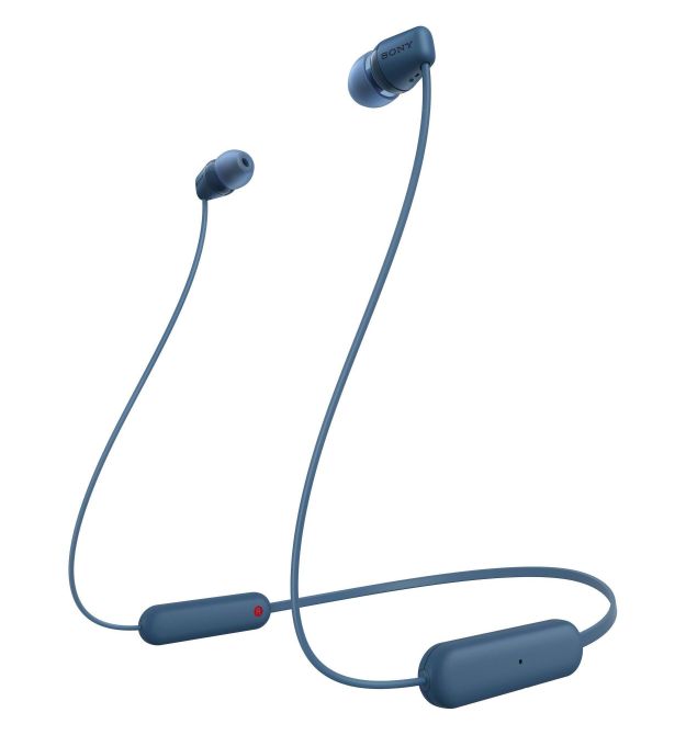 Наушники Sony WI-C100 In-ear IPX4 Wireless Синий