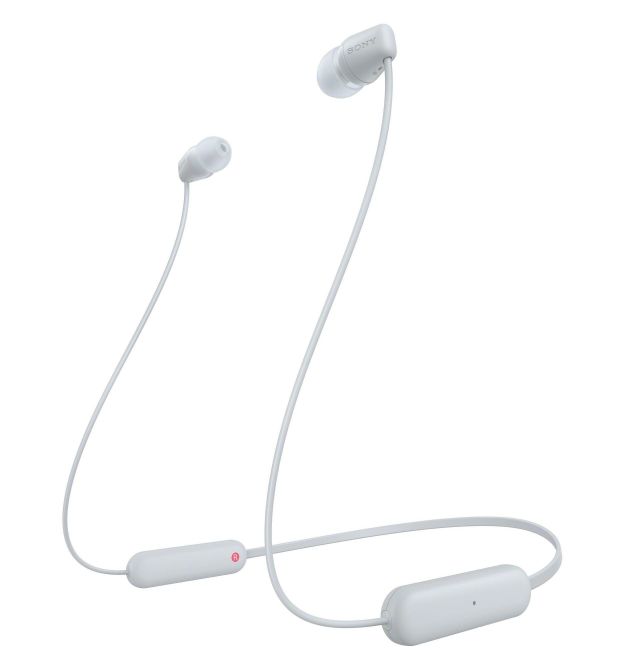 Навушники Sony WI-C100 In-ear IPX4 Wireless Білий