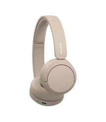 Sony Наушники On-ear WH-CH520 BT 5.2, SBC, AAC, Wireless, Mic, Бежевый