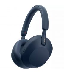 Навушники Sony Over-ear WH-1000XM5 BT 5.2, ANC, Hi-Res, AAC, LDAC, Wireless, Mic, Синій