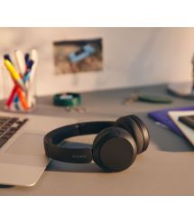 Наушники Sony On-ear WH-CH520 BT 5.2, SBC, AAC, Wireless, Mic, Черный