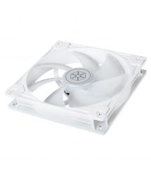 SilverStone Корпусный вентилятор Vista VS140W ARGB, 140мм, 1600rpm, 4pinPWM, 3pin +5VARGB, 30.8dBa, белый