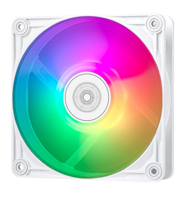 SilverStone Корпусный вентилятор Vista VS120W-ARGB, 120mm, 2000rpm, 4pin PWM, 4-1 pin ARGB (5V LED), 30,6dBa