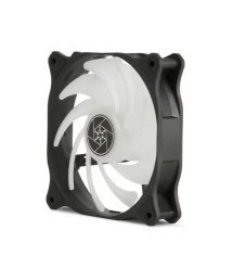 Корпусный вентилятор SilverStone Air Blazer AB120R-ARGB 120мм 600-2200 rpm 4pinPWM, 3pin+5VARGB 7.4-35.6 dBa, черный