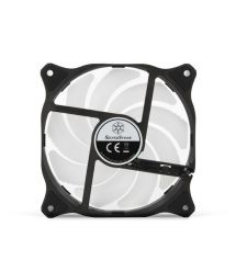 Корпусный вентилятор SilverStone Air Blazer AB120R-ARGB 120мм 600-2200 rpm 4pinPWM, 3pin+5VARGB 7.4-35.6 dBa, черный