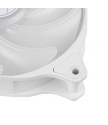 SilverStone Корпусный вентилятор Air Blazer 120RW-ARGB, 120мм, 600-2200rpm, 4pinPWM, 3pin +5VARGB, 7.4-35.6dBa, белый