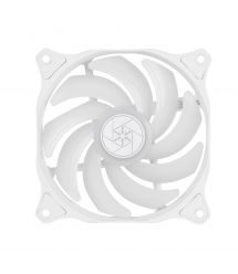 Корпусний вентилятор SilverStone Air Blazer 120RW-ARGB, 120мм, 600-2200rpm, 4pinPWM, 3pin +5VARGB, 7.4-35.6dBa, білий