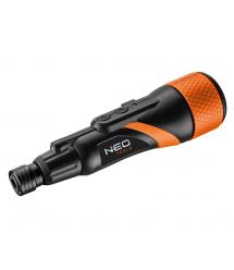 Neo Tools Отвертка, аккумуляторная, micro-USB, 3.6В Li-Ion, 800мА•ч, 280об•мин, 42 бит, SL,PH,PZ,Torx, кейс